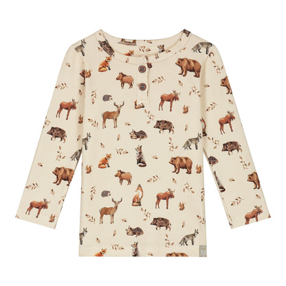 Longsleeve_forest animals_Momsandminis