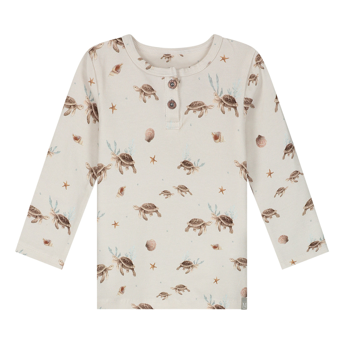 Longsleeve sea turtles_Momsandminis