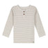 Longsleeve taupe stripes rib_Momsandminis