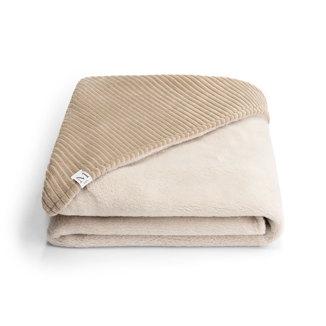 Omslagdoek Taupe Wikkeldoek_Momsandminis