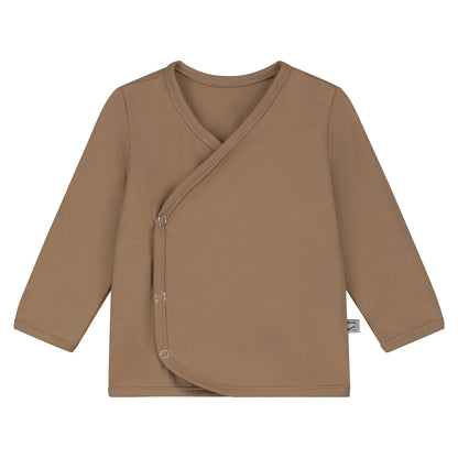 Overslag shirtje cacao_Momsandminis