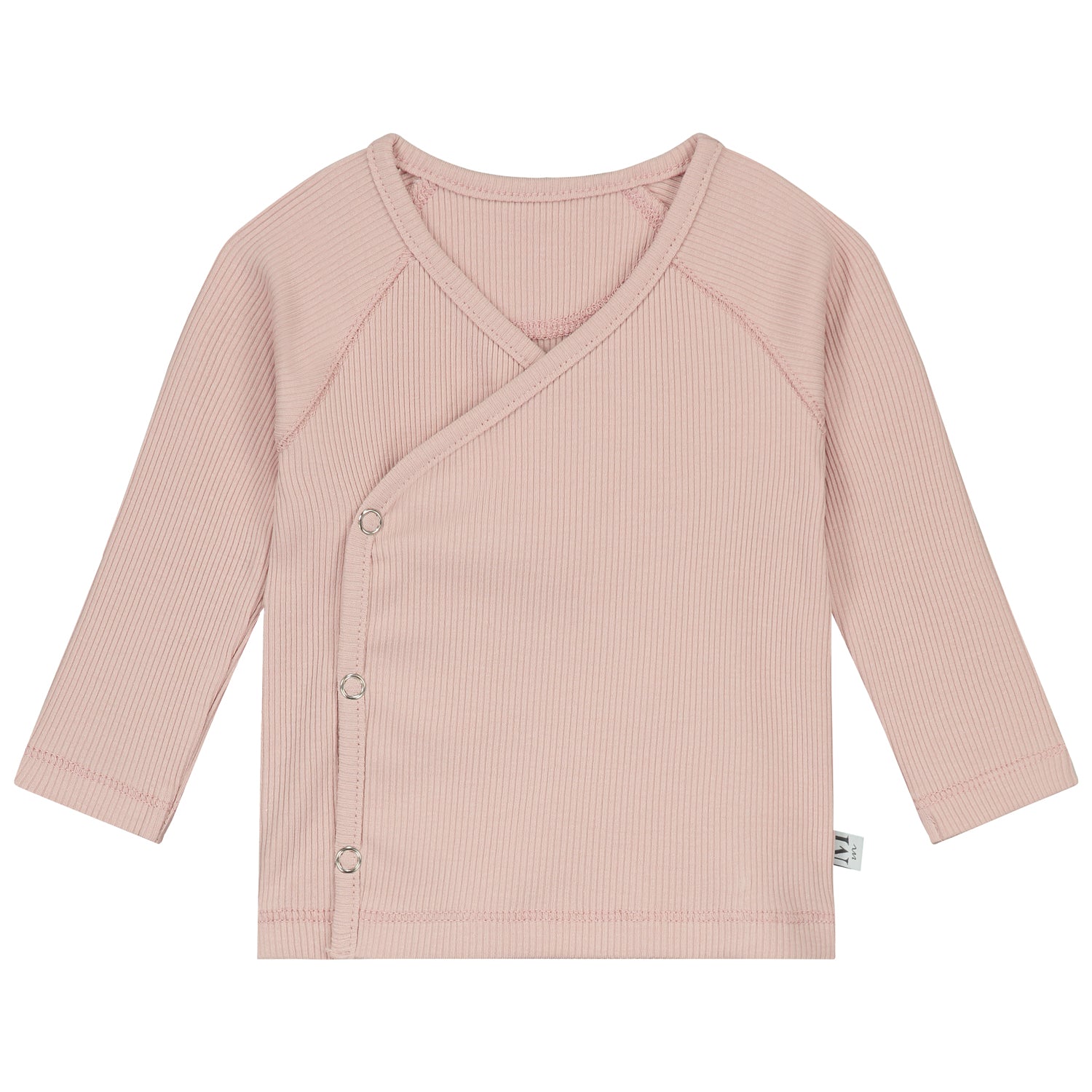 Overslag shirtje Rib Nude_Momsandminis