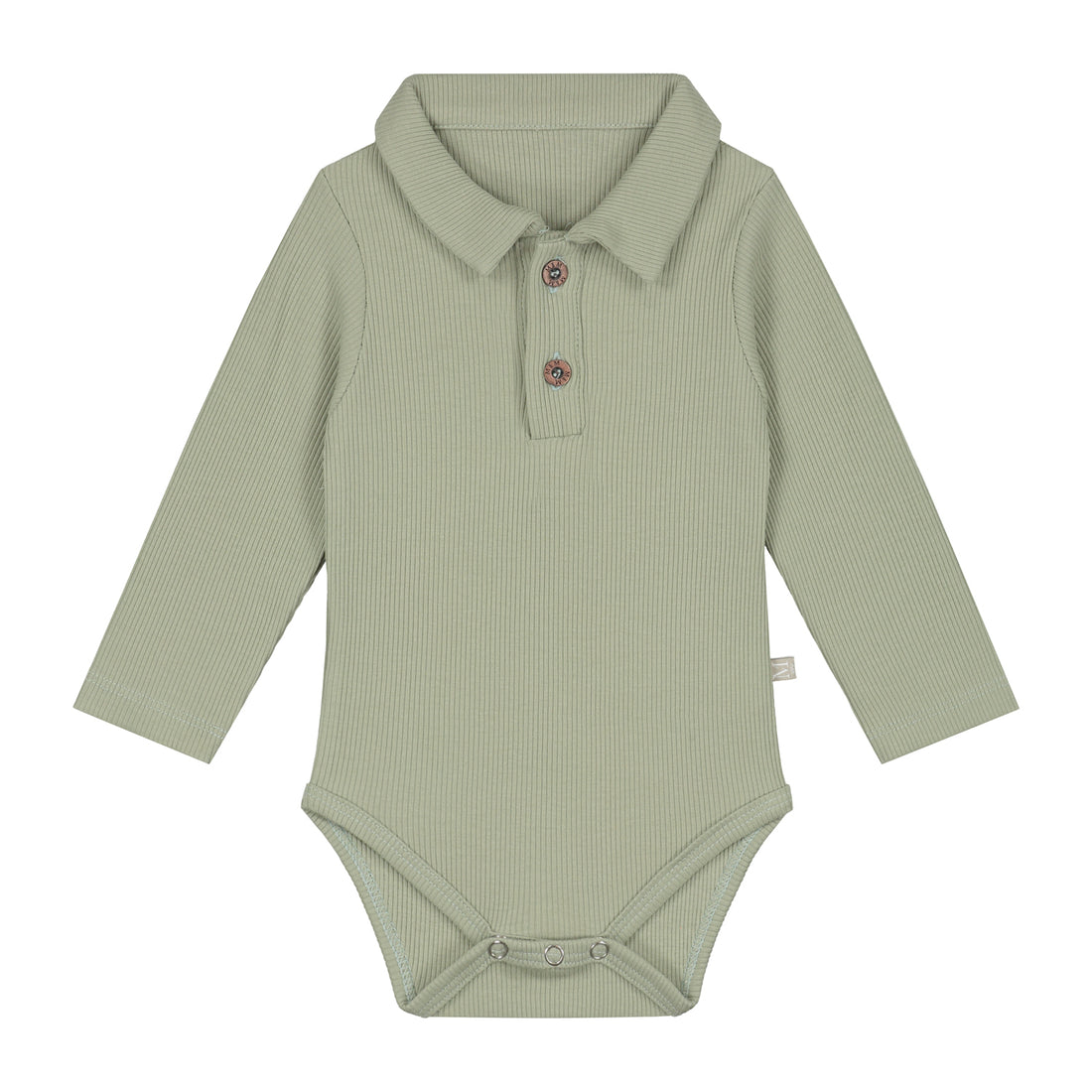 Romper_rib dusty green_Momsandminis