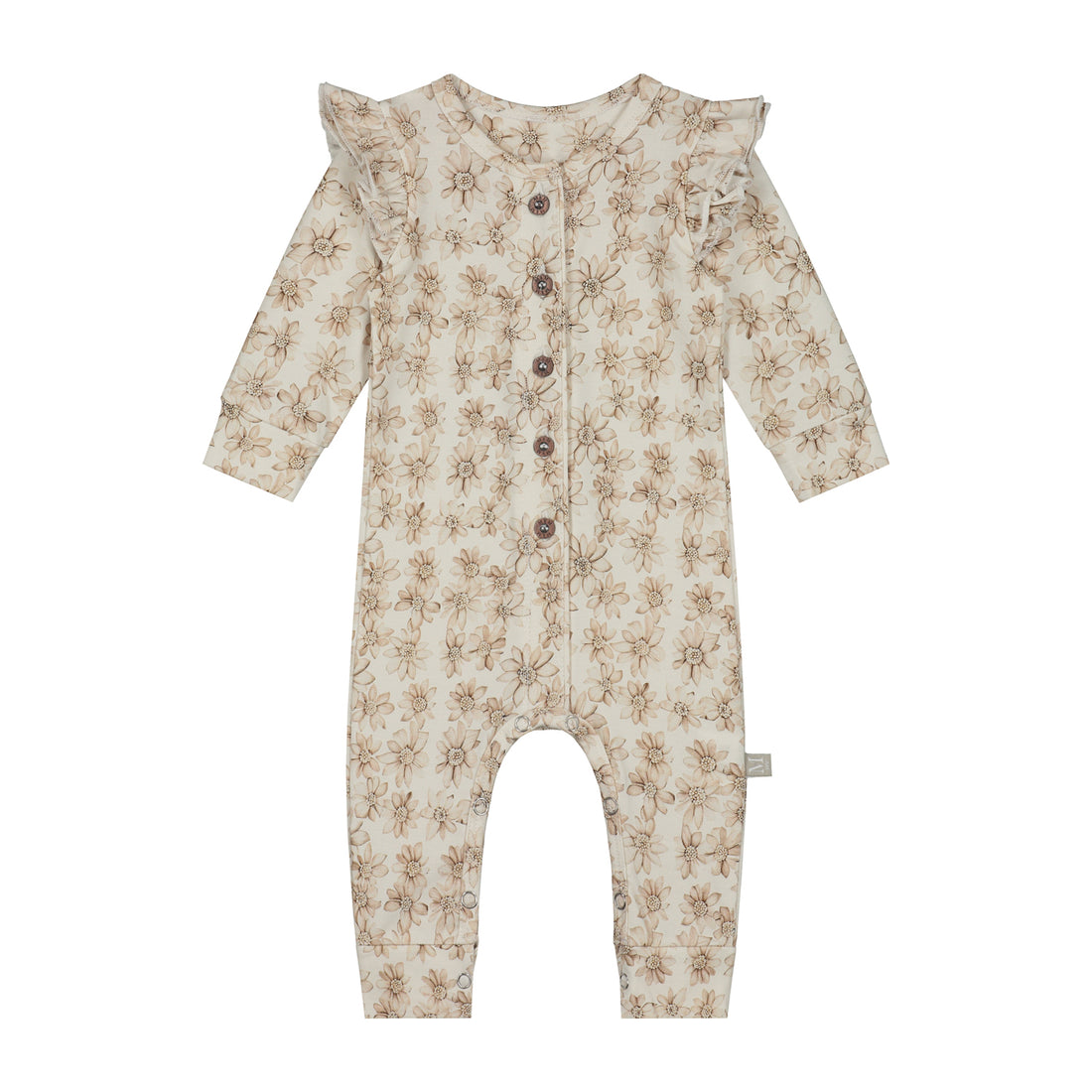 Ruffle boxpakje lily beige_Momsandminis