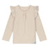Ruffle Shirt_Rib Beige_Momsandminis