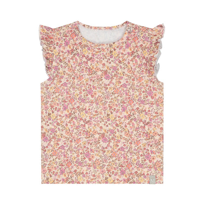 Ruffle top pretty flowers_Momsandminis