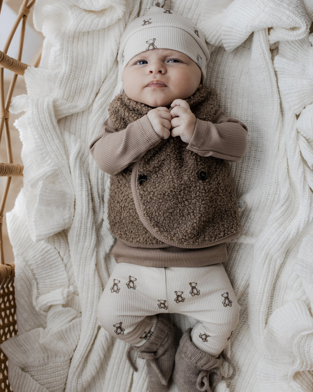 Outfit | Gilet Taupe