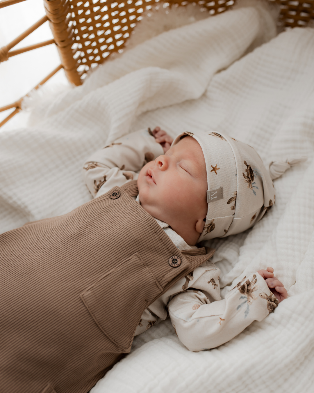 Tuinbroekje | Taupe Rib