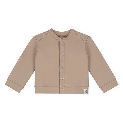 Vestje dark beige_Momsandminis