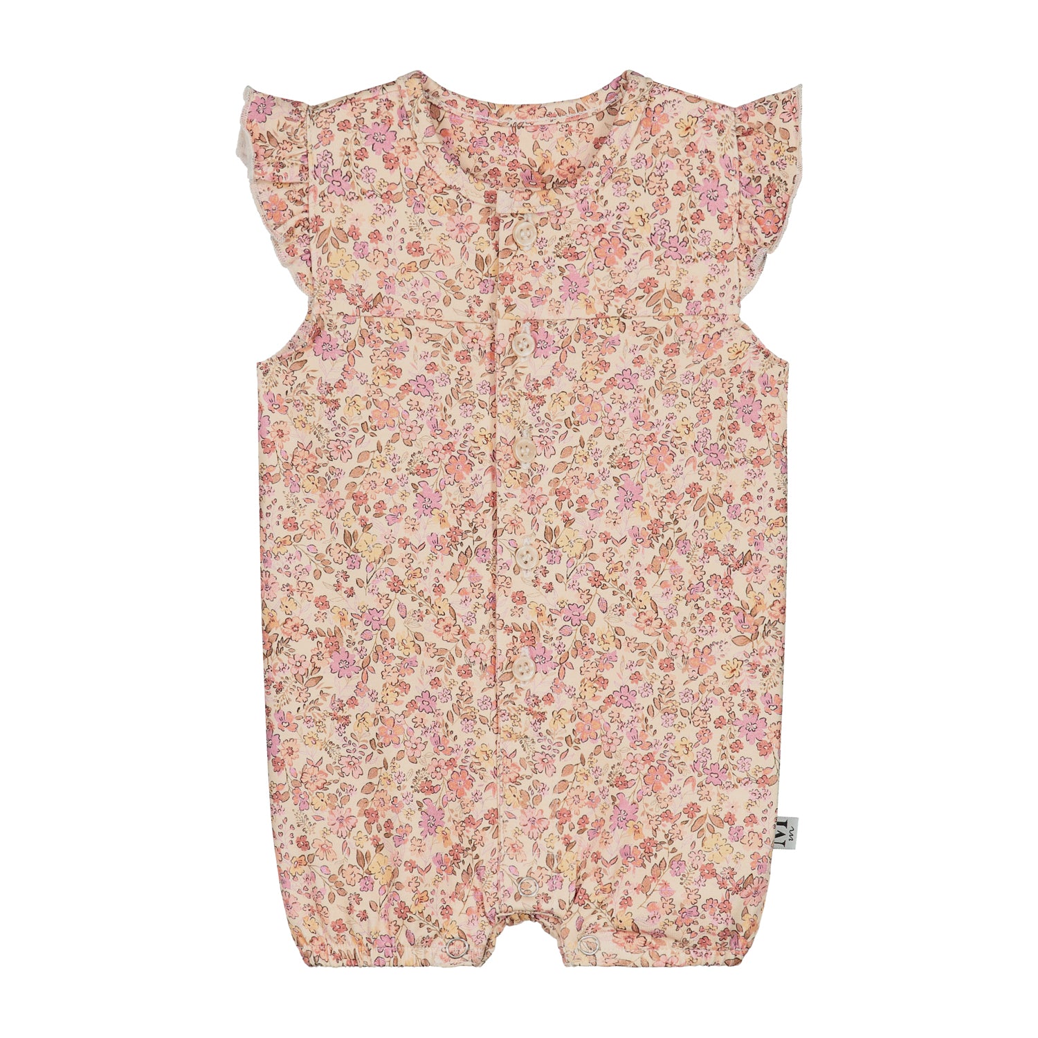 Zomerpakje Ruffle Pretty Flowers_Momsandminis