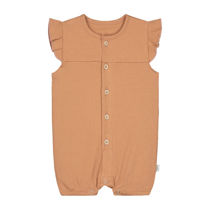Zomerpakje_Ruffle rib perzik_Momsandminis