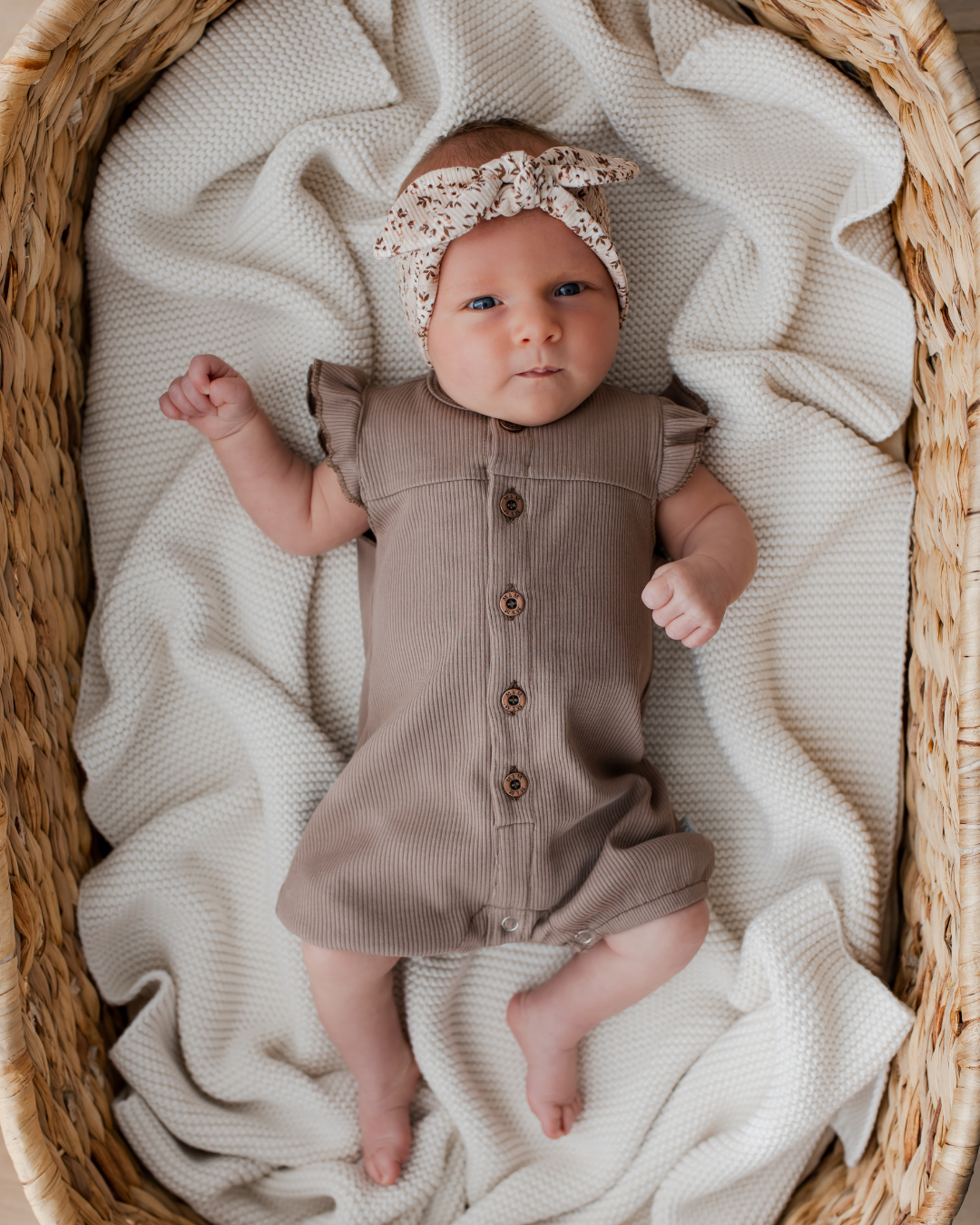 Ruffle Zomerpakje | Taupe